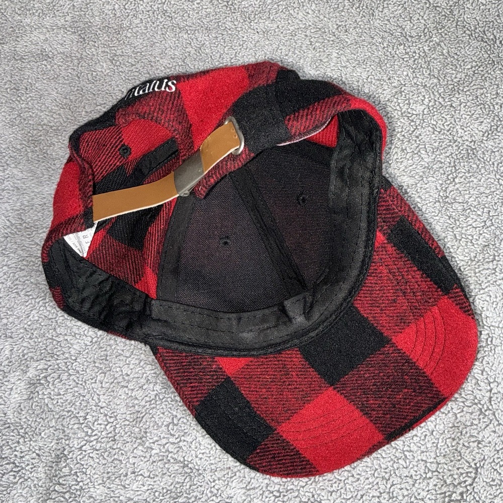 Great Northern‎ Buffalo Check Plaid Strap Back Hat Adjustable Cap - Picture 5 of 7